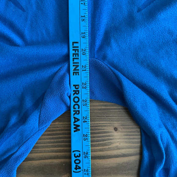 Boys Red & Blue Superhero One-Piece Pajama Suit – Hooded, Flame Resistant M - Picture 8 of 8